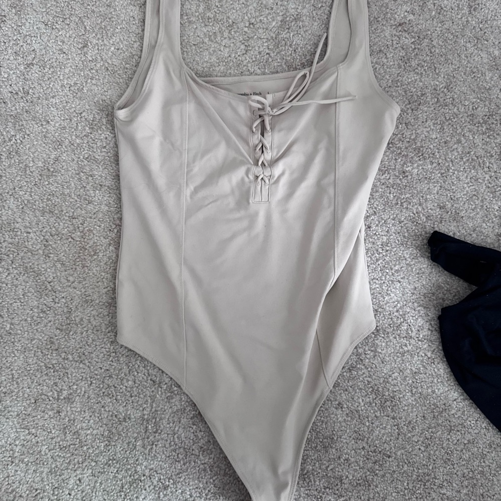 Stylish Cream Bodysuit
